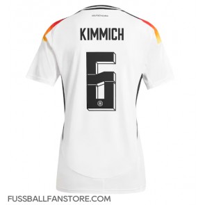 Deutschland Joshua Kimmich #6 Replik Heimtrikot Damen EM 2024 Kurzarm